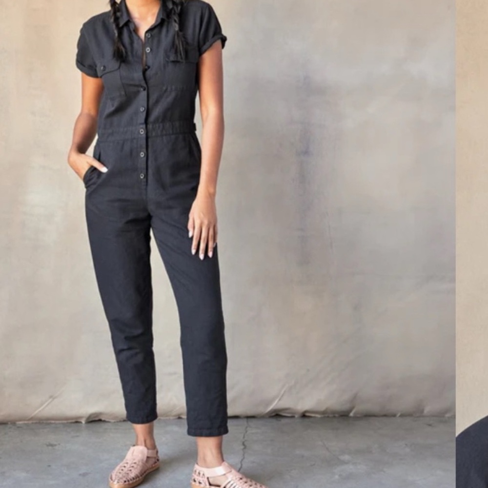 Women's Black Jumpsuit - outerknown